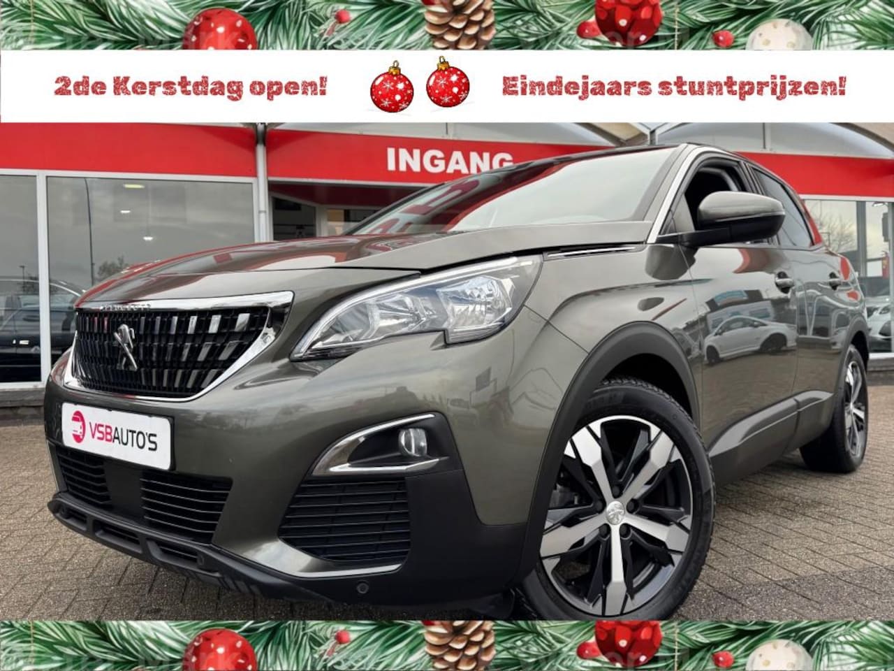 Peugeot 3008 - 1.2 PURETECH ALLURE AUT. 130PK LED NAVI CARPLAY AIRCO - AutoWereld.nl
