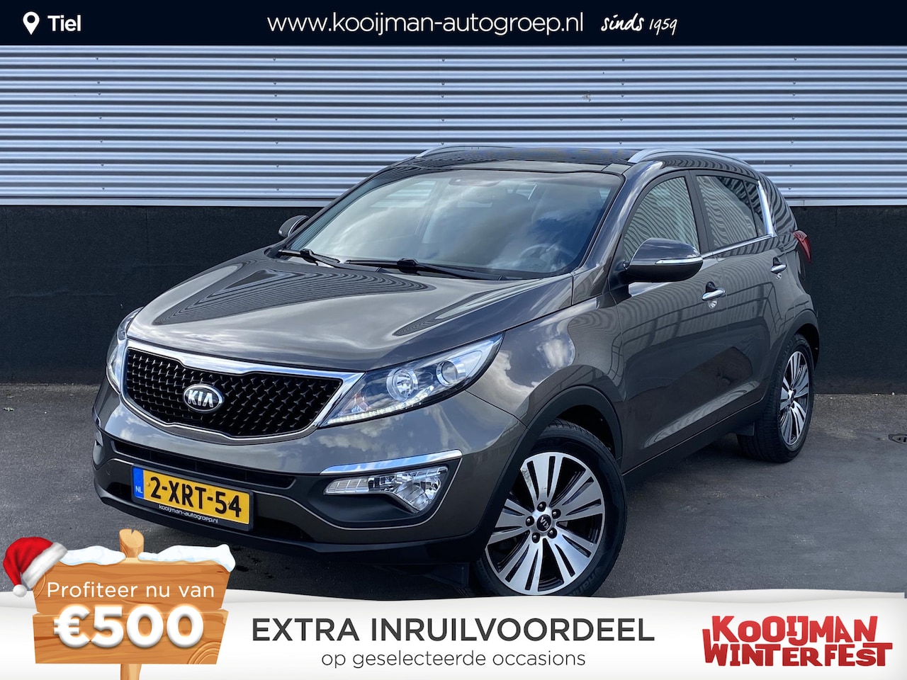 Kia Sportage - 2.0 BusinessPlusLine Automaat, Panoramisch schuif-/ kanteldak, trekhaak, Volledig Dealeron - AutoWereld.nl