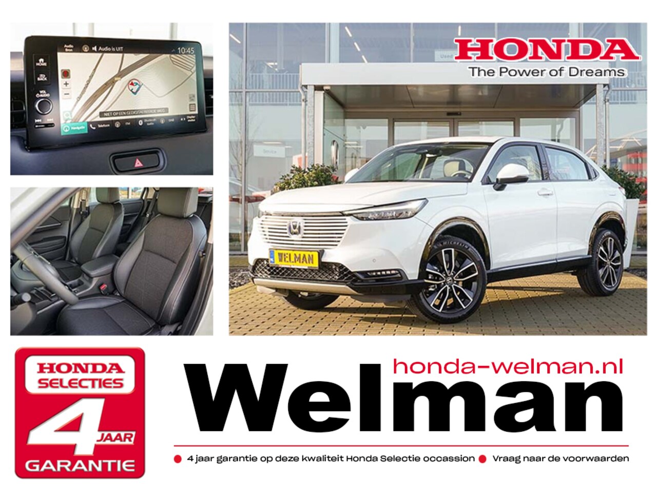 Honda HR-V - 1.5i e:HEV ADVANCE - FULL HYBRID - AUTOMAAT - AutoWereld.nl