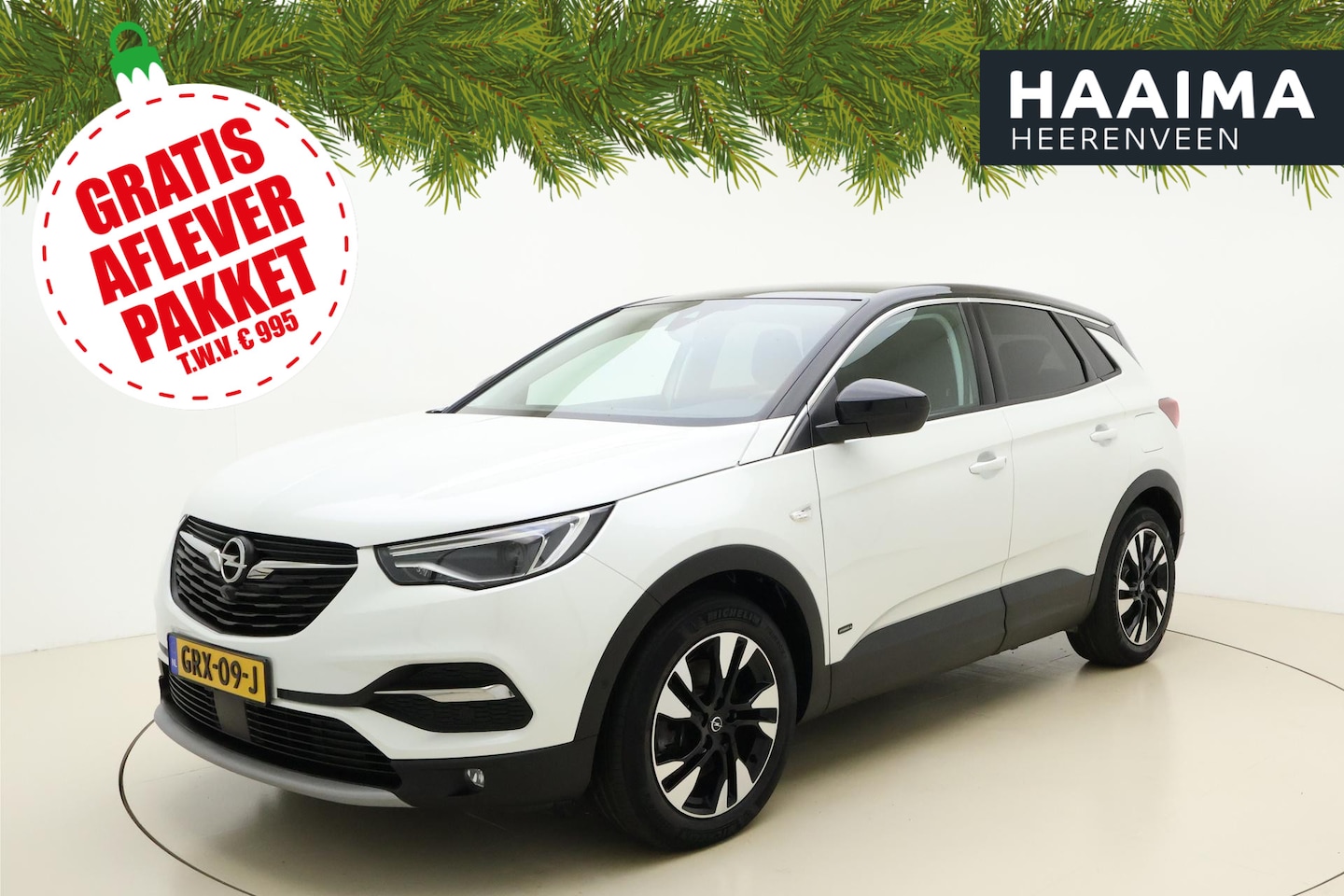 Opel Grandland X - 1.6 Turbo 300pk Hybrid4 Elegance | Navigatie | Keyless | Camera | Parelmoer kleur | Electr - AutoWereld.nl