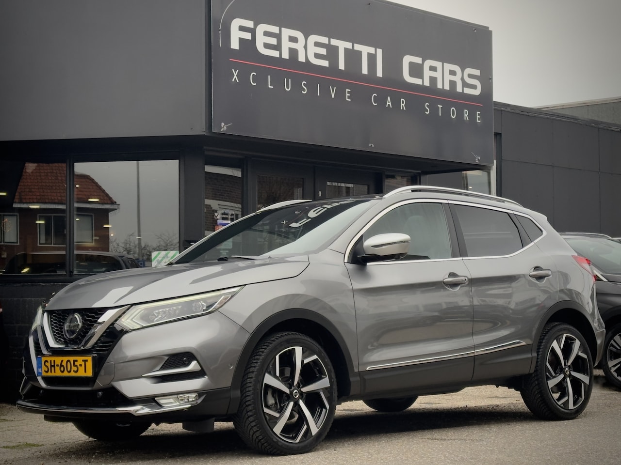 Nissan Qashqai - 1.2 AUT TEKNA+ PANODAK DESIGNO-LEDER NAVI CAMERA LED LMV PDC - AutoWereld.nl