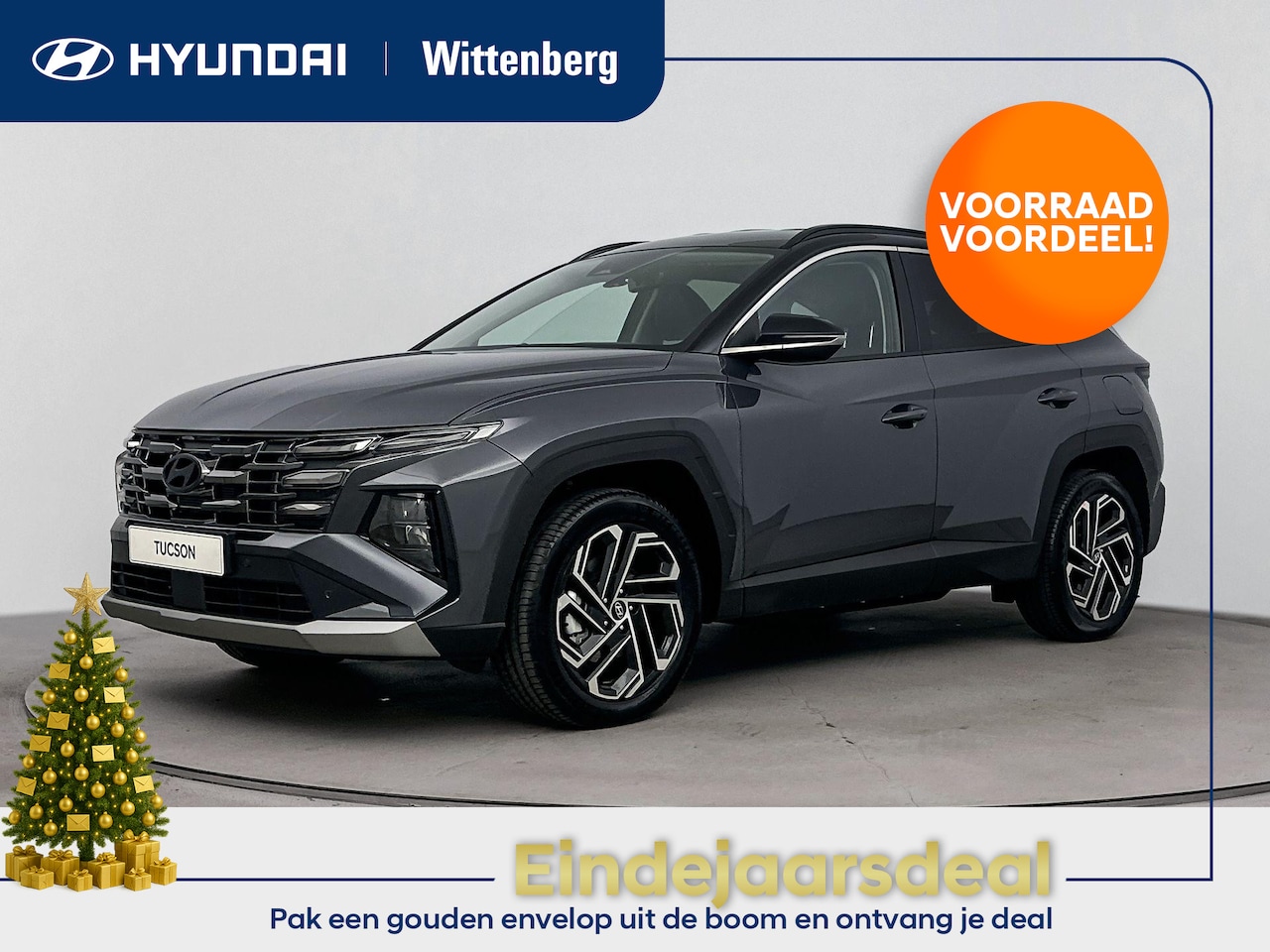 Hyundai Tucson - 1.6 T-GDI PHEV Comfort Smart | NAVI | SNEL LEVERBAAR | APPLE CARPLAY/ANDROID AUTO | STOEL - AutoWereld.nl