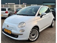 Fiat 500 - 1.4-16V Lounge | Opendak | EL Ramen | LM Velgen | Climate Control |Leren Bekleding | Parke