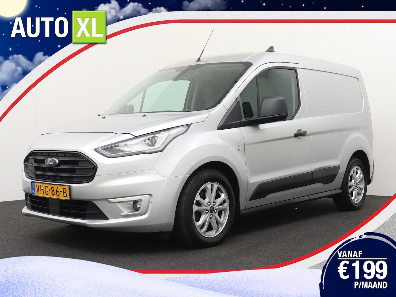 Ford Transit Connect - 1.5 120 PK Business Carplay Trekhaak Camera DAB - AutoWereld.nl