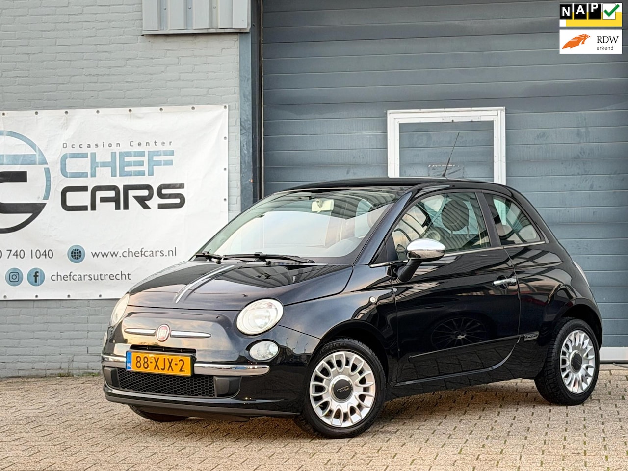 Fiat 500 - 1.2|NAP|AIRCO|15''LM|GROTE BEURT|BOEKJES|TOPSTAAT! - AutoWereld.nl