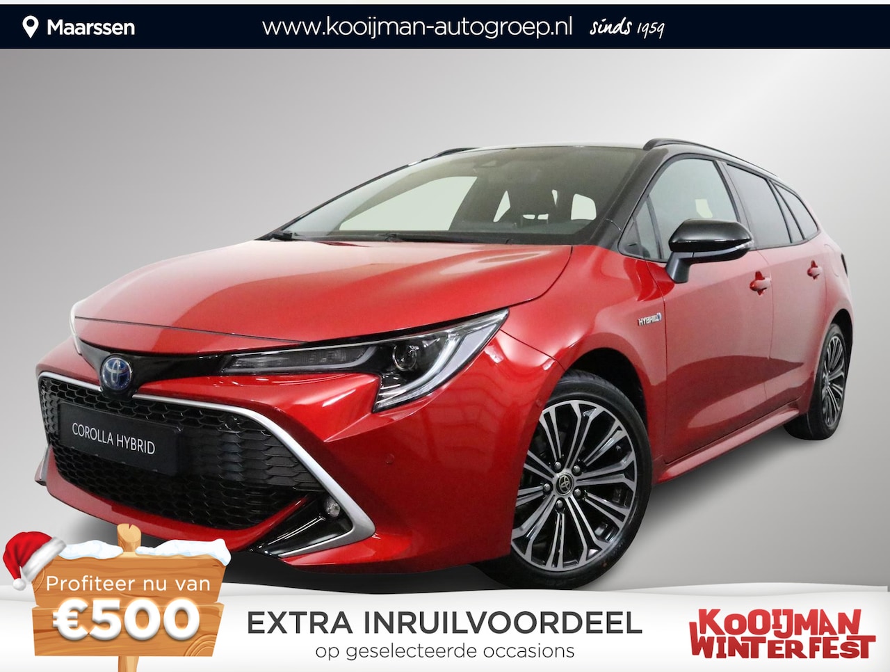 Toyota Corolla Touring Sports - 1.8 Hybrid Executive 1.8 Hybrid Executive, Bi-Tone, Head Up Display, Blind Spot, Sportstoelen, Apple Carplay & - AutoWereld.nl