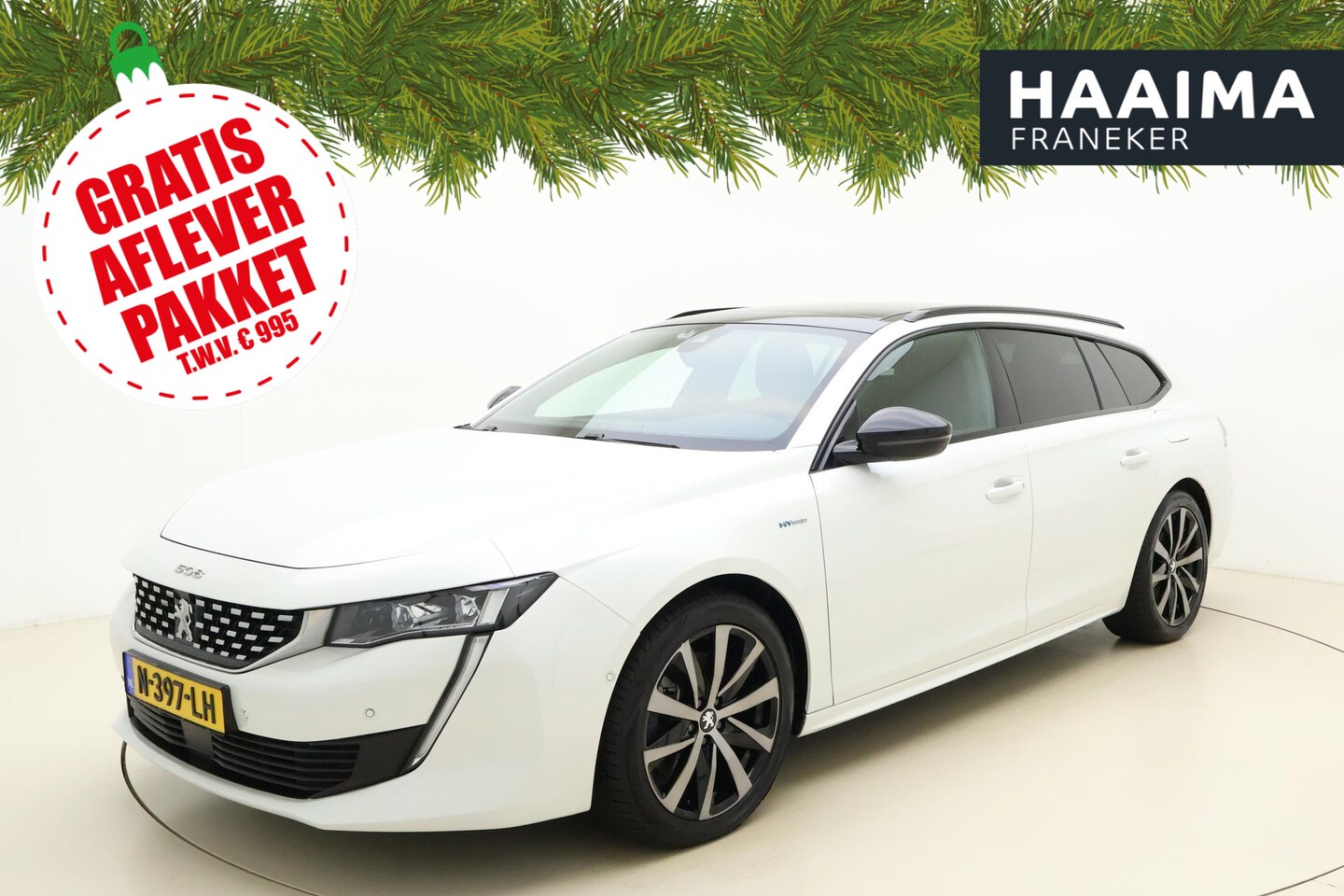 Peugeot 508 SW - 1.6 HYbrid Blue Lease GT Line 225pk | Climate Control | Panoramadak | Navigatie | Comforts - AutoWereld.nl