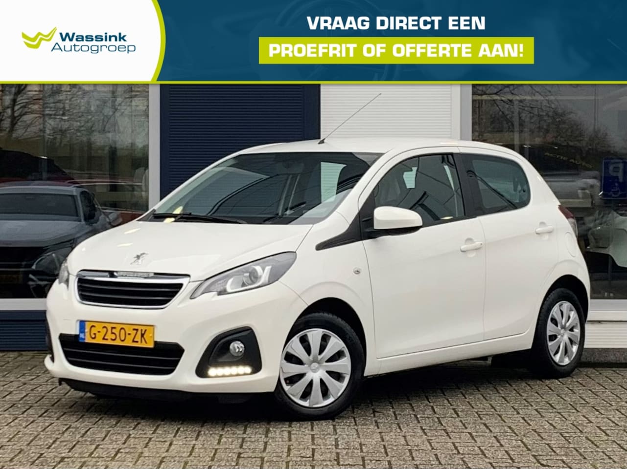 Peugeot 108 - 1.0 e-VTi 72pk 5-drs Active | Airco | Bluetooth | LED dagrijverlichting | ABS | ISO-Fix | - AutoWereld.nl