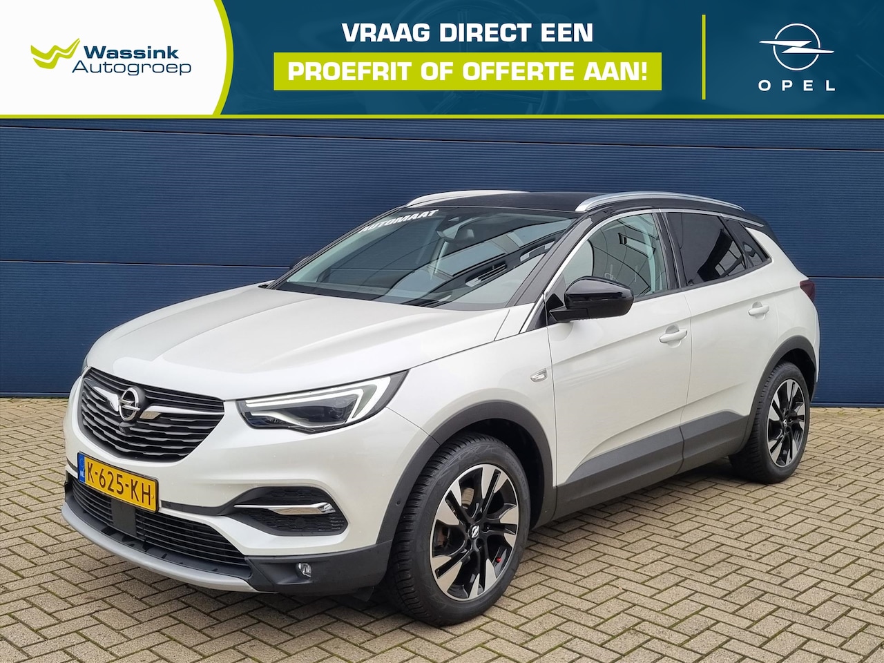 Opel Grandland X - 1.2 Turbo 130pk Business Elegance Automaat | Navigatie | Denon Audio | Trekhaak | Camera | - AutoWereld.nl
