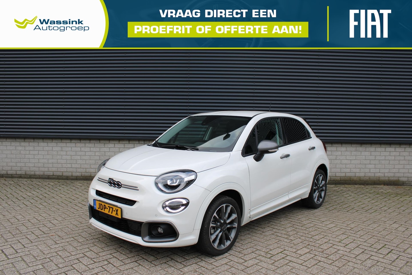 Fiat 500 X - 130pk Sport I Automaat I NAVI I Parkeersensoren I Camera achter I Alcantara Stuur - AutoWereld.nl