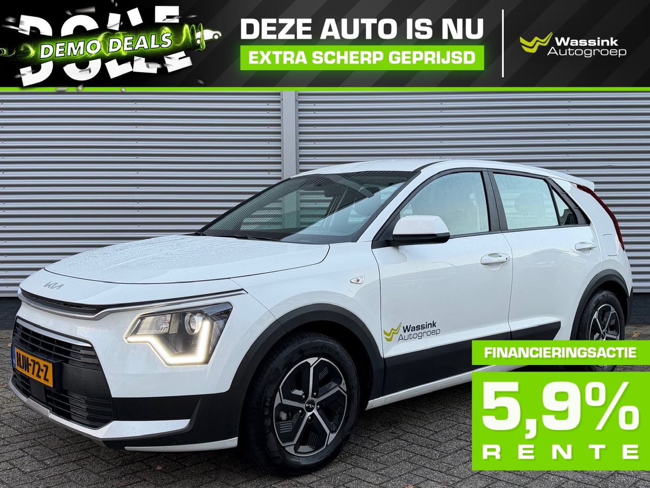 Kia Niro - Dolle Demo Deal | 1.6 GDi Hybrid 129pk DCT6 ComfortLine | Navigatie | Climate Control | Ca - AutoWereld.nl