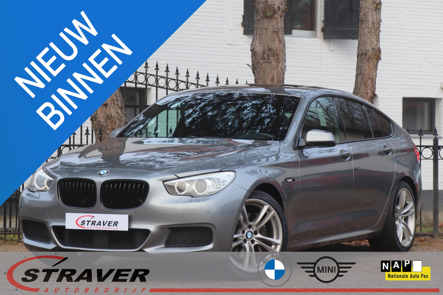 BMW 5-serie Gran Turismo - 530d Executive |M-sport |Panorama dak |Navigatie |Memory Seat - AutoWereld.nl