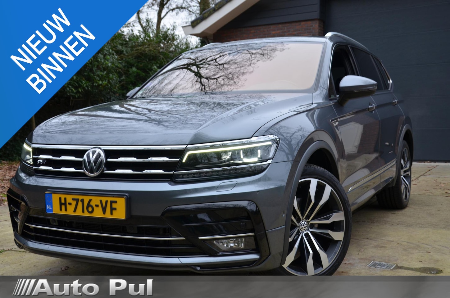 Volkswagen Tiguan Allspace - 1.5 TSI Highline Business R Line 7 Persoons. Automaat/Navi/Pdc/Ecc/Achteruitrijcamera/Pano - AutoWereld.nl