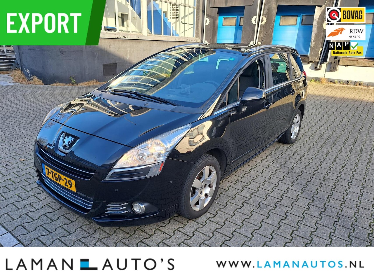 Peugeot 5008 - 1.6 THP Blue Lease Family 7PL EXPORTPRIJS EX BPM - AutoWereld.nl