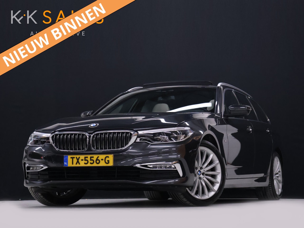 BMW 5-serie Touring - 530i High Executive Luxury Line [SCHUIFKANTELDAK, CRUISE CONTROL, BLUETOOTH TELEFOON, HUD, - AutoWereld.nl