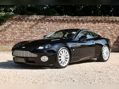 Aston Martin V12 Vanquish - "Low mileage" Executed in deep "Bowland Black over Charcoal" interior with alloy veneer, A