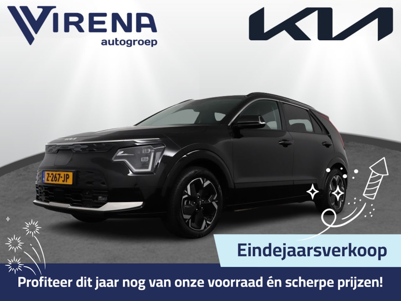 Kia Niro EV - Edition Advanced 64.8 kWh - SOH 99,1% - Stoel-/stuurverwarming - Navigatie - Cruise Contro - AutoWereld.nl