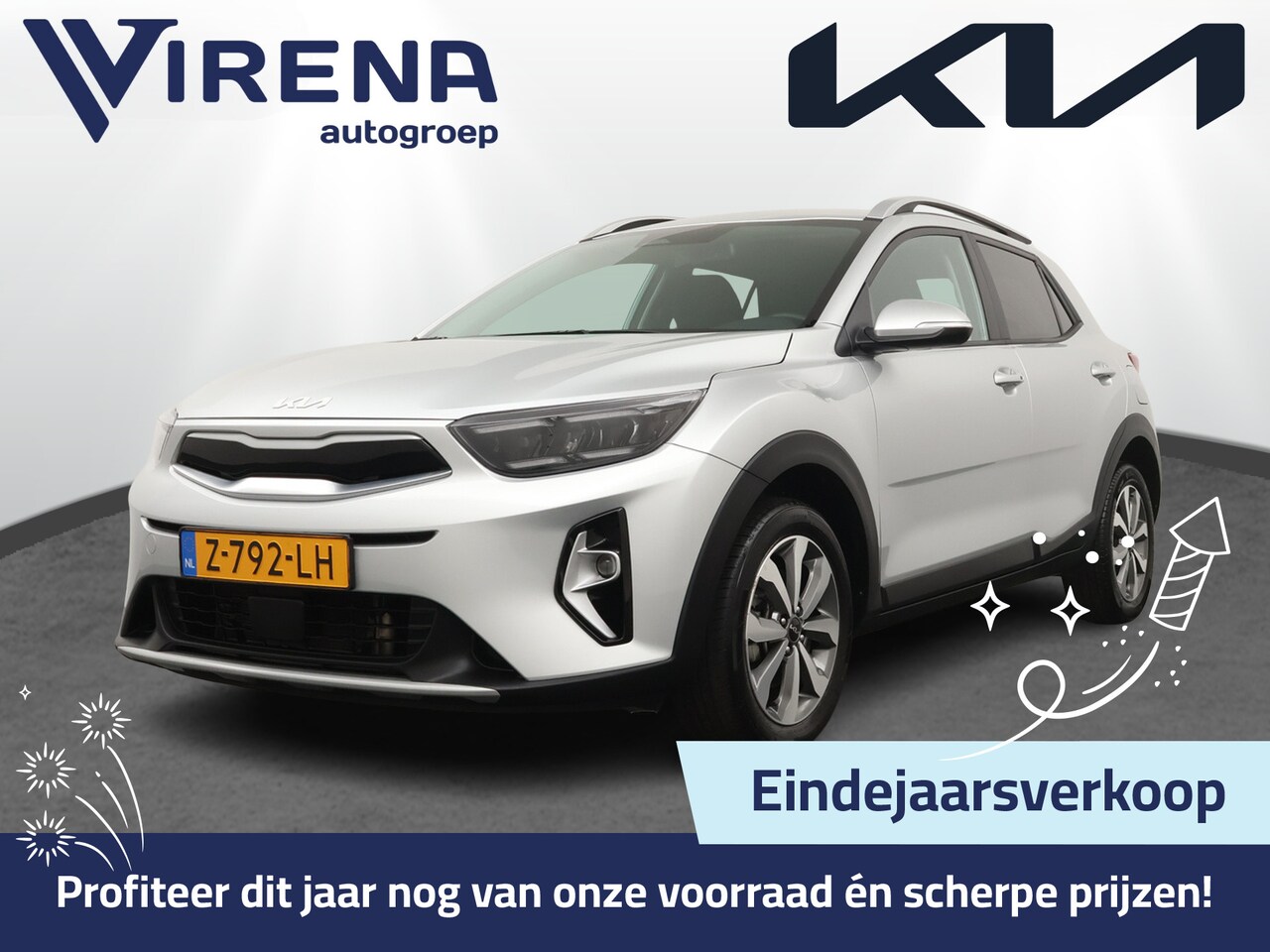 Kia Stonic - 1.0 T-GDi MHEV DynamicPlusLine - Navigatie - Apple/Android Carplay - Cruise Control - Lich - AutoWereld.nl
