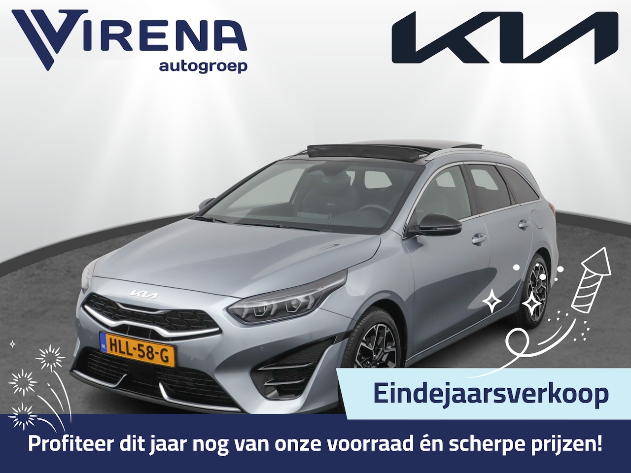 Kia Cee'd Sportswagon - Ceed 1.5 T-GDi GT-Line Automaat - Adaptive Cruise - Climate Control - Navigatie - Schuif/K - AutoWereld.nl