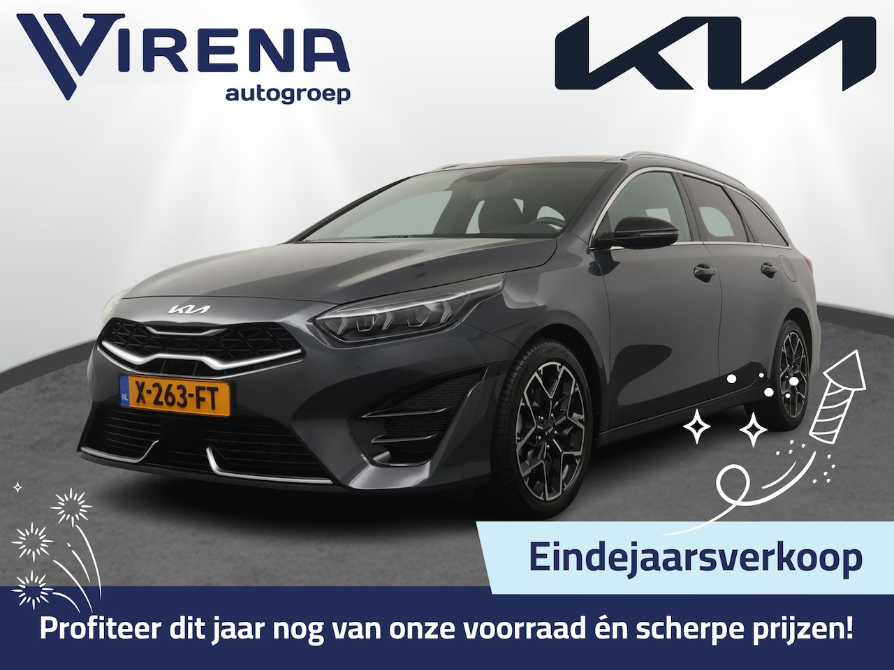 Kia Cee'd Sportswagon - Ceed 1.5 T-GDi GT-Line AUTOMAAT - Automatische achterklep - Keyless entry - Adaptive cruis - AutoWereld.nl