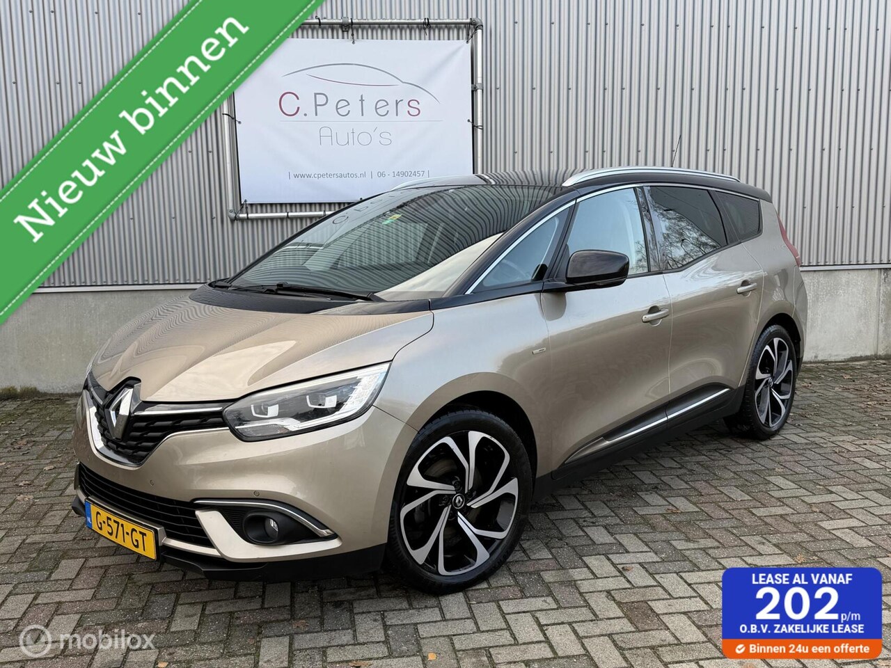 Renault Grand Scénic - 1.2 TCe Bose 7p. 2017 / Trekhaak / Massage / LED koplampen / Keyless / Dealeronderhouden N - AutoWereld.nl