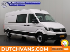 Volkswagen Crafter - 2.0TDI 140PK L4H3 Dubbele Cabine | 6-Persoons | Navigatie | Camera | 3000Kg Trekhaak | Air