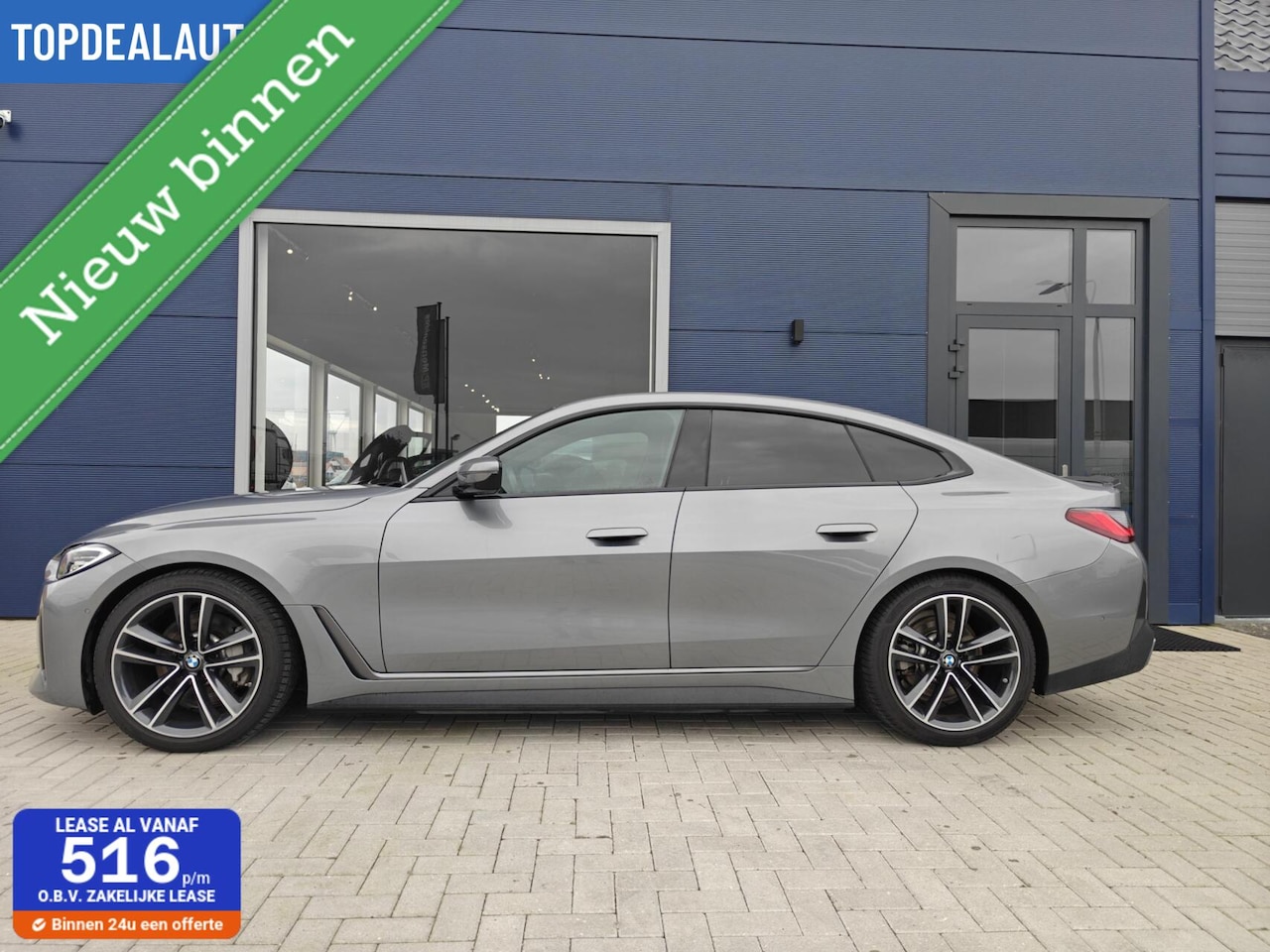 BMW i4 - eDrive40 High Executive Trekh/Luchtv/Opendak 84 kWh - AutoWereld.nl