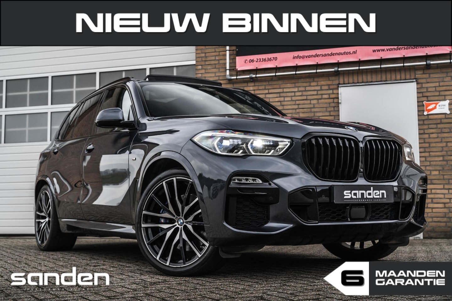 BMW X5 - xDrive45e M-Sport|FULL|SkyLoungePano|360º|Luchtvering - AutoWereld.nl
