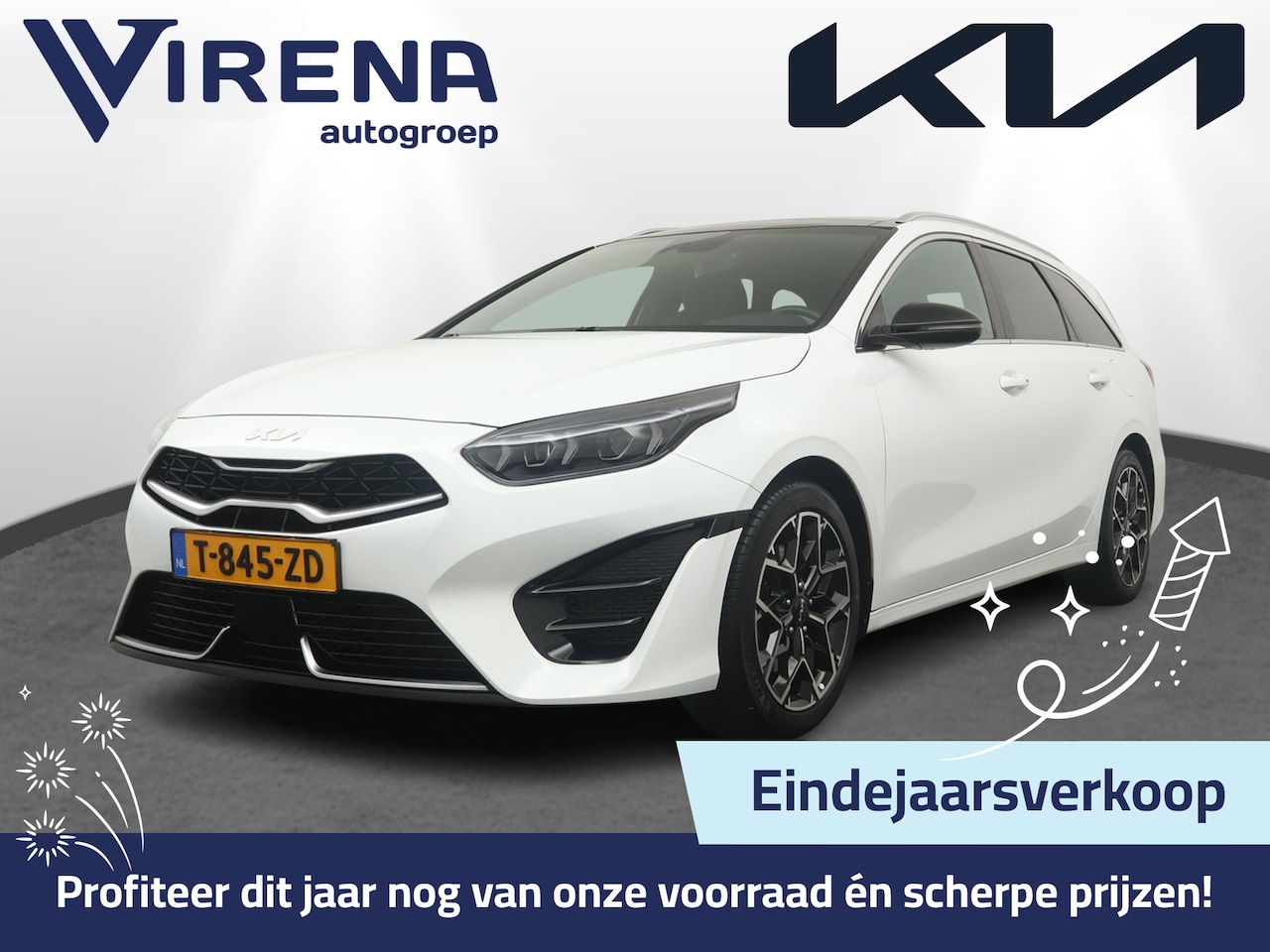 Kia Cee'd Sportswagon - Ceed 1.5 T-GDi GT-Line - Automatische achterklep - Keyless entry - Stoel/Stuur verwarming - AutoWereld.nl