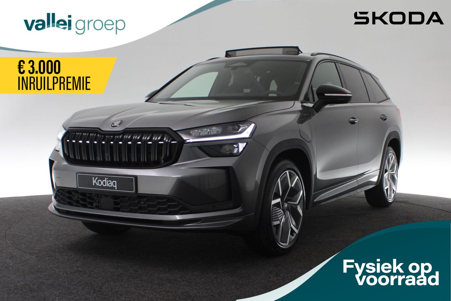 Skoda Kodiaq - Sportline Business 1.5 TSI PHEV 150 kW / 204 pk | 20 inch velgen | Stoelverwarming voor en - AutoWereld.nl