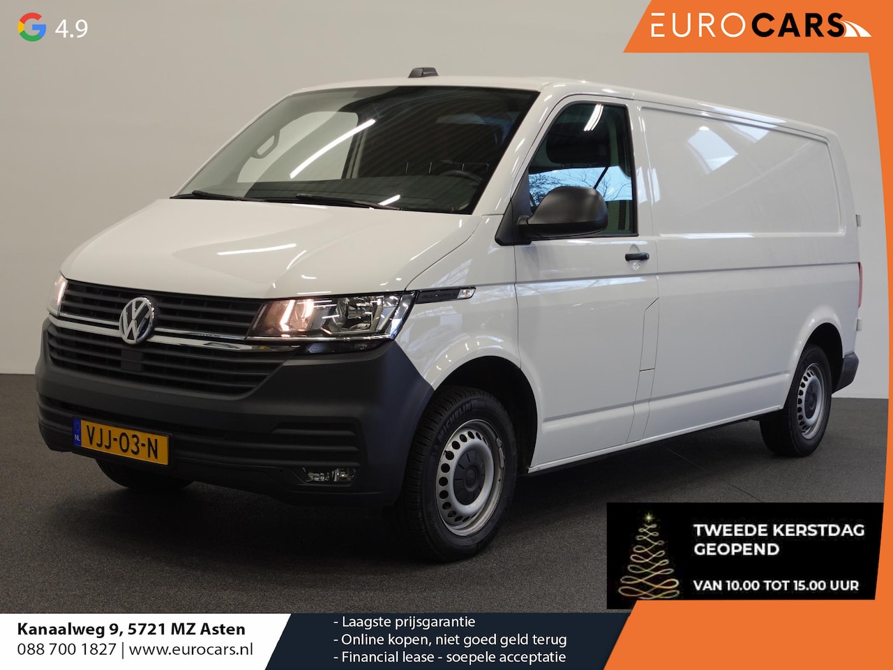 Volkswagen Transporter - 2.0 TDI 110pk L2H1 Navigatie Apple Carplay/Android Auto Trekhaak Camera Parkeersensoren ac - AutoWereld.nl