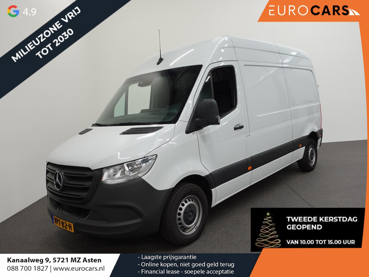 Mercedes-Benz Sprinter - 2.2 CDI L2H2 Automaat Airco Navi Camera Cruise Electra pakket - AutoWereld.nl