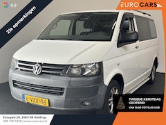 Volkswagen Transporter - 2.0 TDI L1H1 HANDEL/EXPORT Dubbel Cabine Trekhaak Multimedia Scherm
