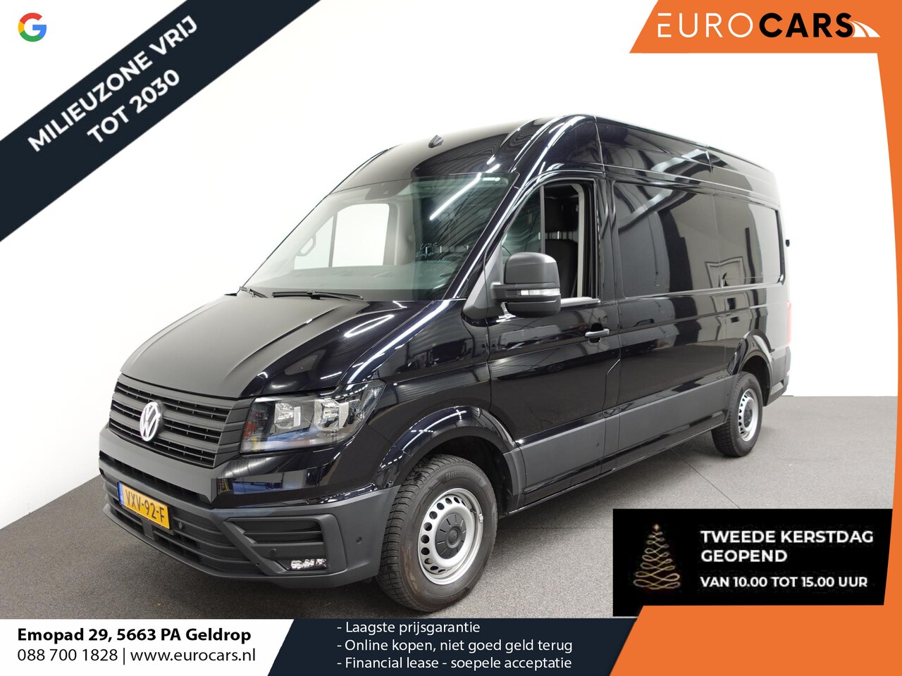 Volkswagen Crafter - 177pk Automaat L3H3 L2H2 Highline Airco App-connect ACC Camera Trekhaak - AutoWereld.nl