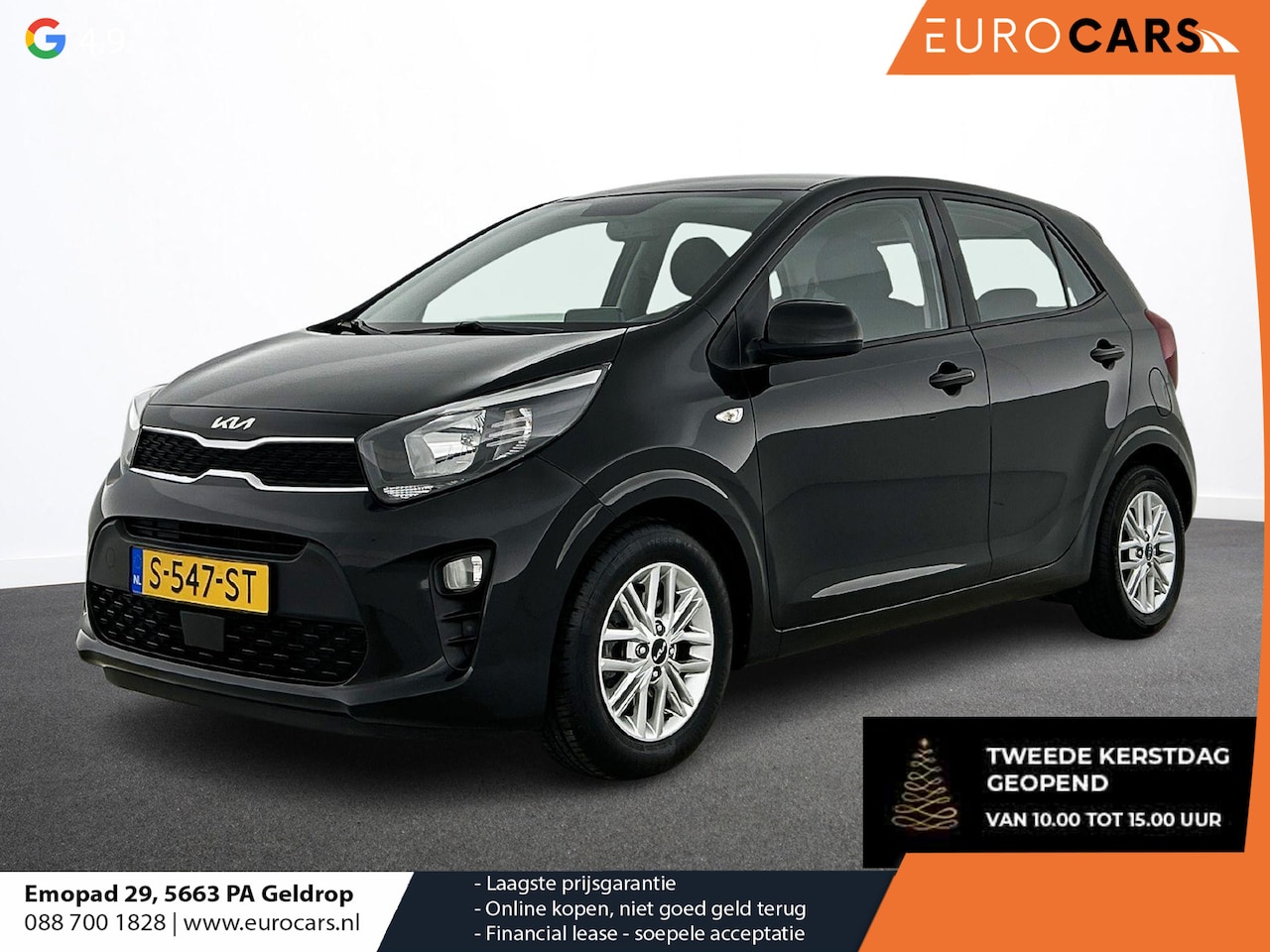 Kia Picanto - 1.0 DPi DynamicLine Automaat Navigatie Apple Carplay/Android Auto Airco Camera DAB Lichtme - AutoWereld.nl