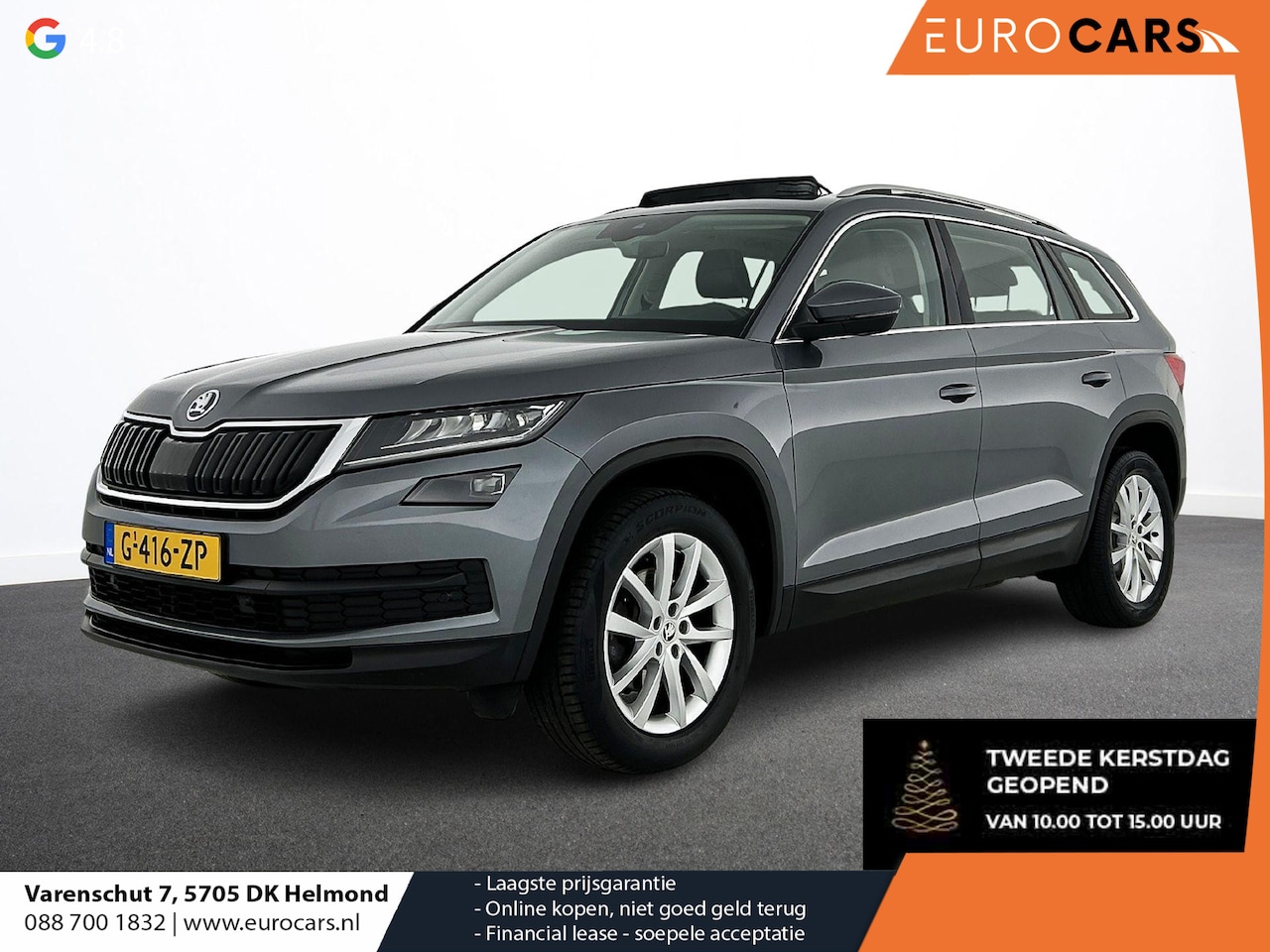Skoda Kodiaq - 1.5 TSI DSG Aut. Limited Edition 7Pers Panoramadak Style Pack 7-Persoons Full LED Navi Tre - AutoWereld.nl