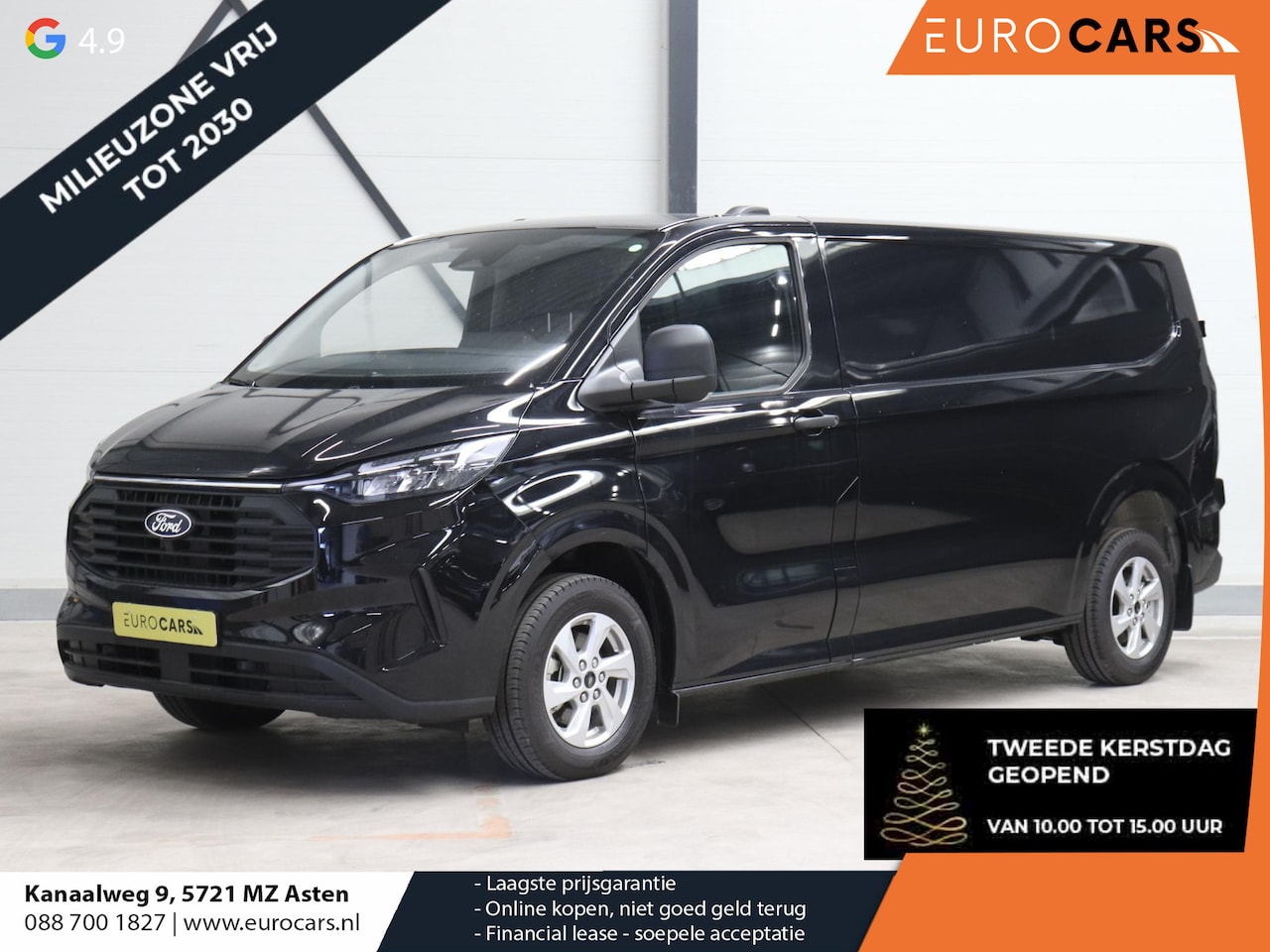 Ford Transit Custom - 300 2.0 TDCI L2H1 Trend Nieuw Model Ford Transit Custom 300 2.0 TDCI L2H1 Trend NM Navi Cr - AutoWereld.nl