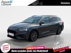 Ford Focus Wagon - 1.0 EcoBoost Hybrid ST-Line | Dealer Onderhouden | Elektrisch bedienbare Trekhaak | Apple