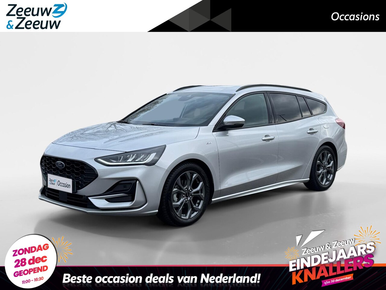 Ford Focus Wagon - 1.0 EcoBoost Hybrid ST Line X | Automaat | Navigatie | Apple carplay & Android auto | Wint - AutoWereld.nl