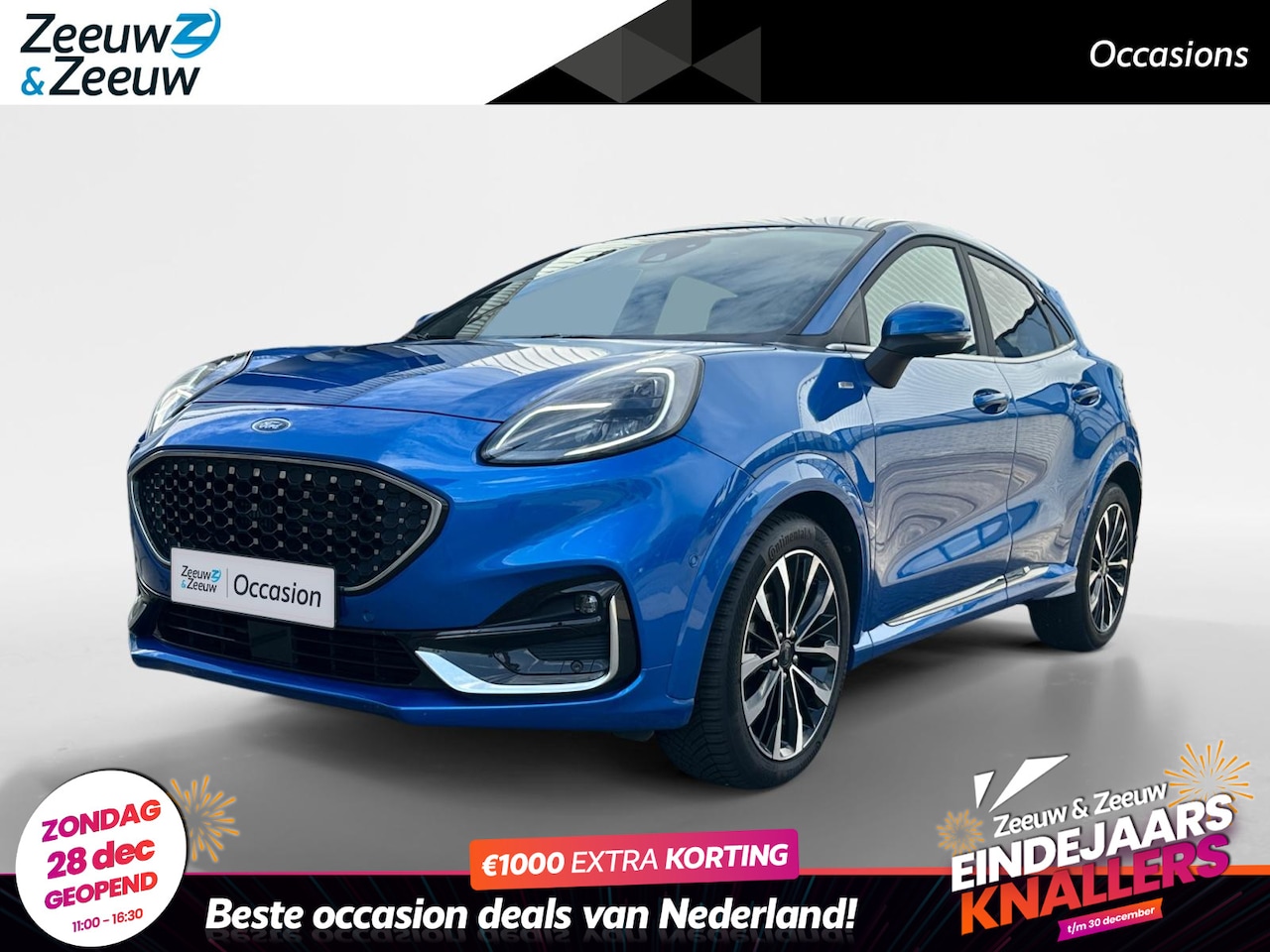 Ford Puma - 1.0 EcoBoost Hybrid ST-Line X Vignale | Dealer onderhouden | Navigatie | Apple carplay & A - AutoWereld.nl