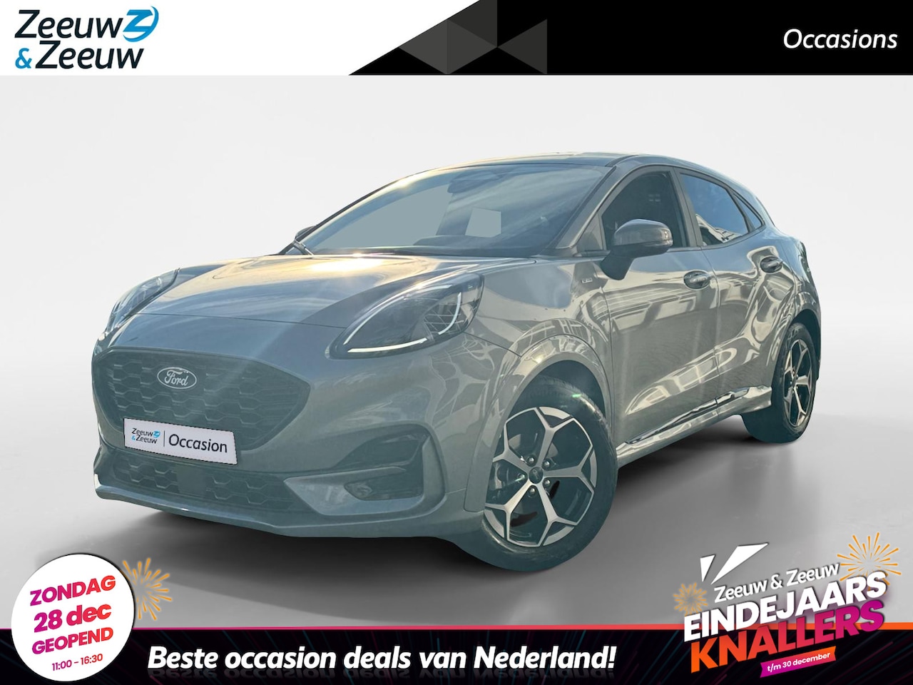 Ford Puma - 1.0 EcoBoost Hybrid ST-Line 125pk | Stoel- stuur en voorruitverwarming | Navigatie | Cruis - AutoWereld.nl