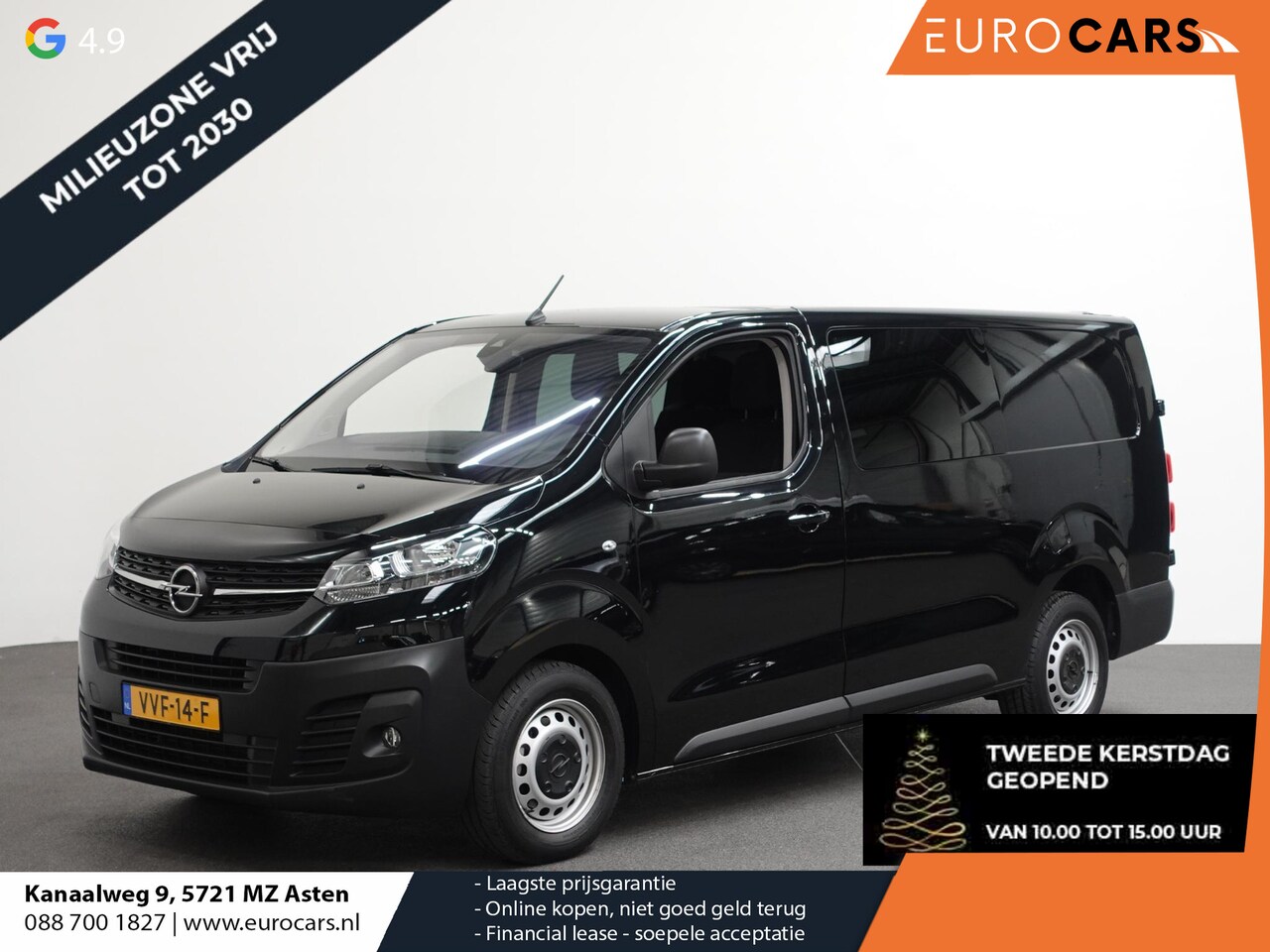 Opel Vivaro - 145pk L3H1 Dubbele Cabine Edition Automaat Airco Navi Cruise Control Parkeersensoren Trekh - AutoWereld.nl