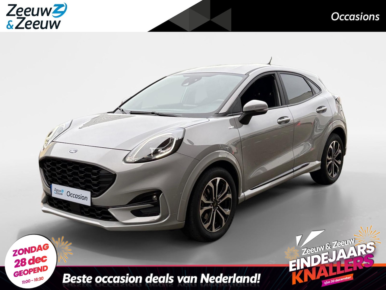 Ford Puma - 1.0 EcoBoost Hybrid ST-Line | Stoel/Stuur/Voorruitverwarming | Climate Control | Cruise Co - AutoWereld.nl