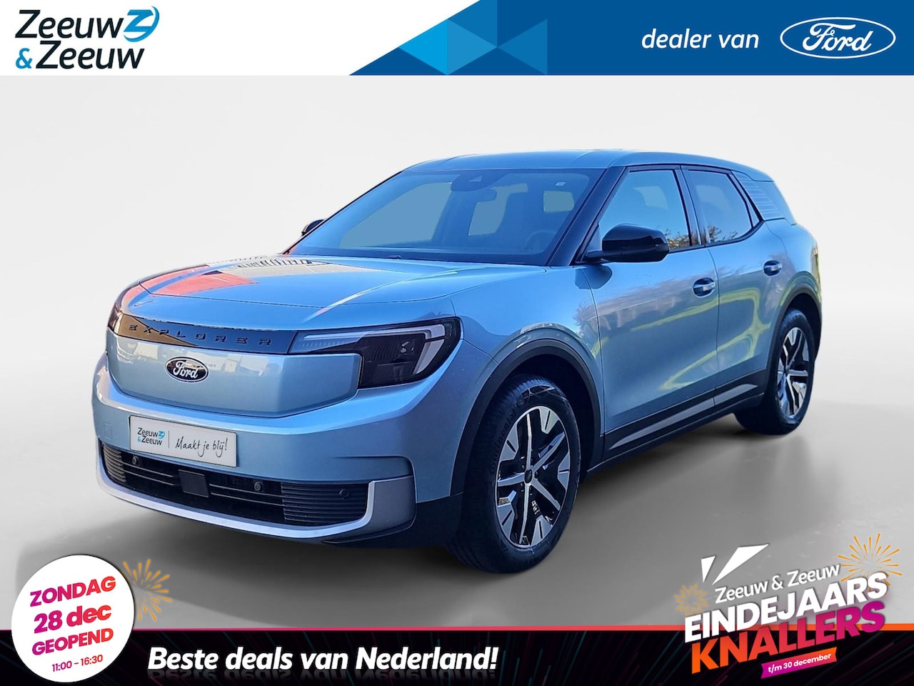 Ford Explorer - Extended Range RWD 77 kWh | Actiekorting €1000,- | Private Lease vanaf €610,- p/m | 602 KM - AutoWereld.nl