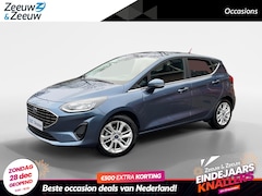 Ford Fiesta - 1.0 EcoBoost Hybrid Titanium 125PK | 16" Lichtmetalen velgen | Climate Control | Parkeerse