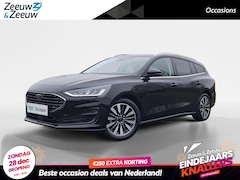 Ford Focus Wagon - 1.0 EcoBoost Hybrid Titanium X | NL Auto | Winterpack | Climate Control | Camera | Pakeers