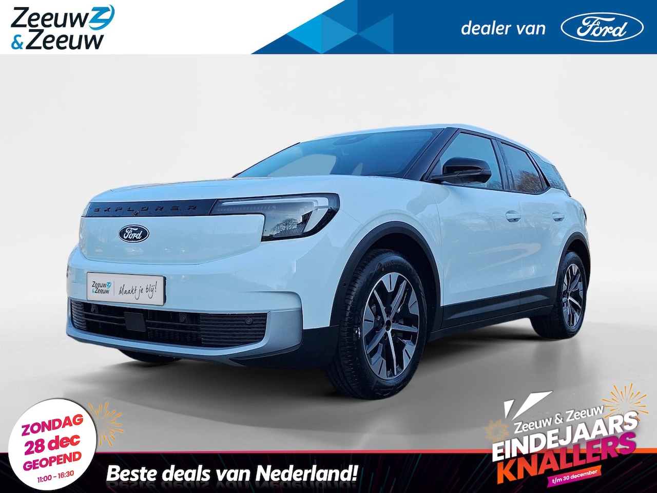 Ford Explorer - Select Extended Range RWD 77 kWh | Driver Assistance Pack | Comfortpack 1 | 360Camera | Ad - AutoWereld.nl