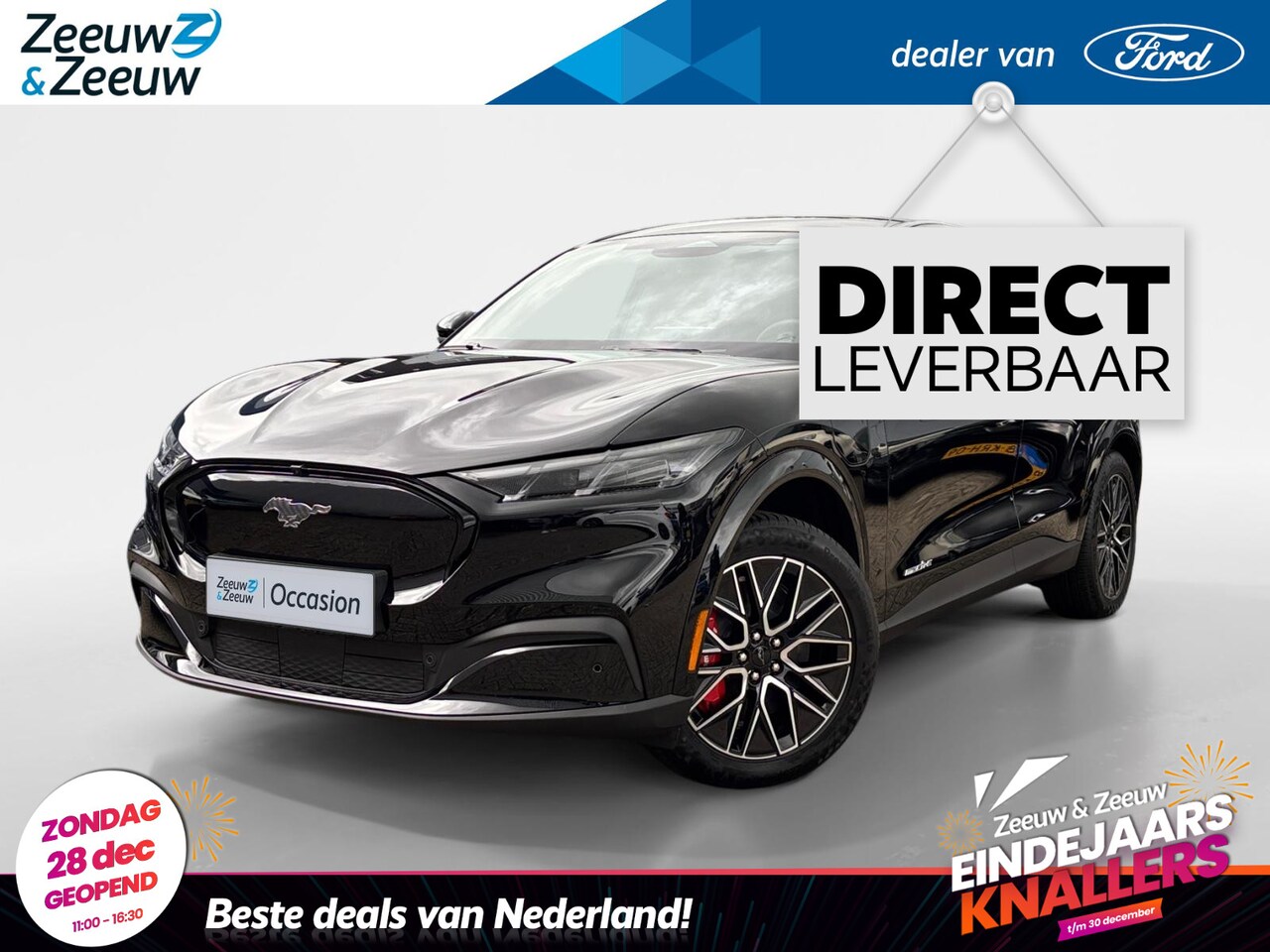 Ford Mustang Mach-E - Extended Premium RWD 88 kWh | €2.000,- Korting! | VOORRAAD! | Warmtepomp | Blue Cruise | A - AutoWereld.nl