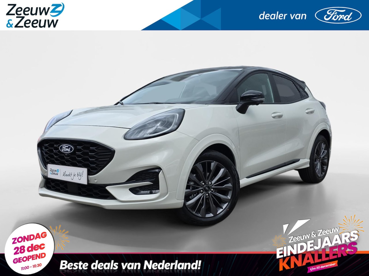 Ford Puma - 1.0 EcoBoost Hybrid Sound Edition | €4.000,- Korting | Gelimiteerde oplage | B&O Audio | D - AutoWereld.nl