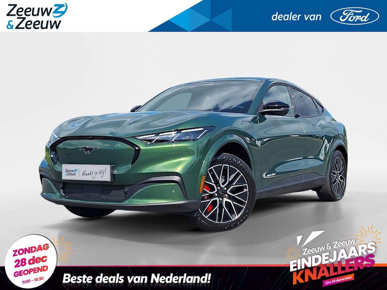 Ford Mustang Mach-E - Extended Premium RWD 88 kWh | Nieuw te bestellen | €2000,- Korting | verschillende uitvoer - AutoWereld.nl